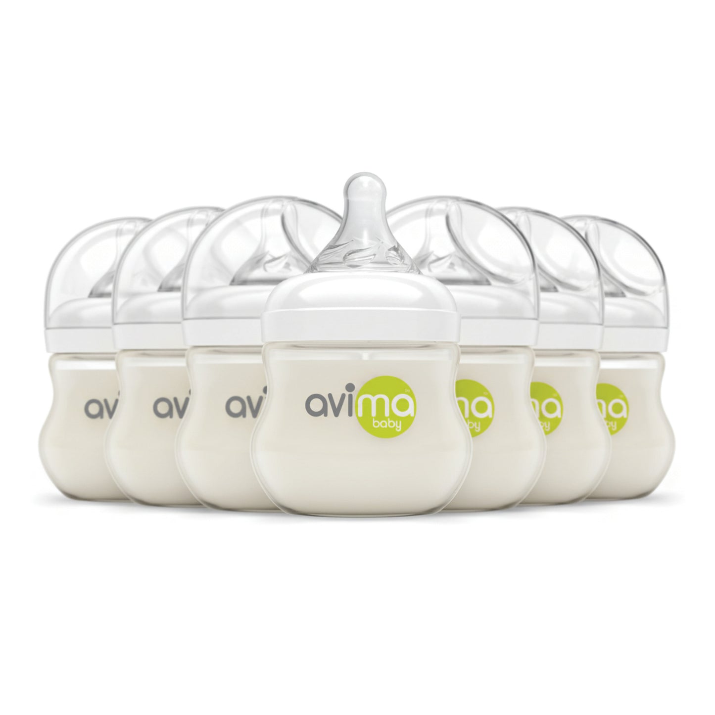 Avima Baby Bottles — Wide Neck, 4 oz., Slow Flow