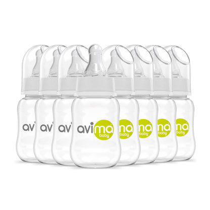 Avima Baby Bottles — 4 oz. Regular Neck, Slow Flow, Anti Colic