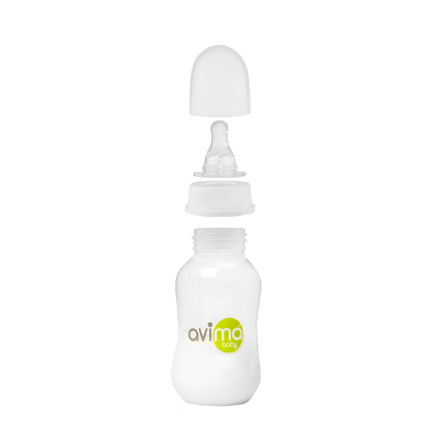 Avima Baby Bottles — 4 oz. Regular Neck, Slow Flow, Anti Colic