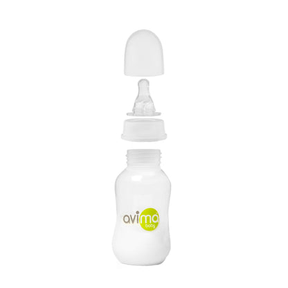 Avima Baby Bottles — 4 oz. Regular Neck, Slow Flow, Anti Colic