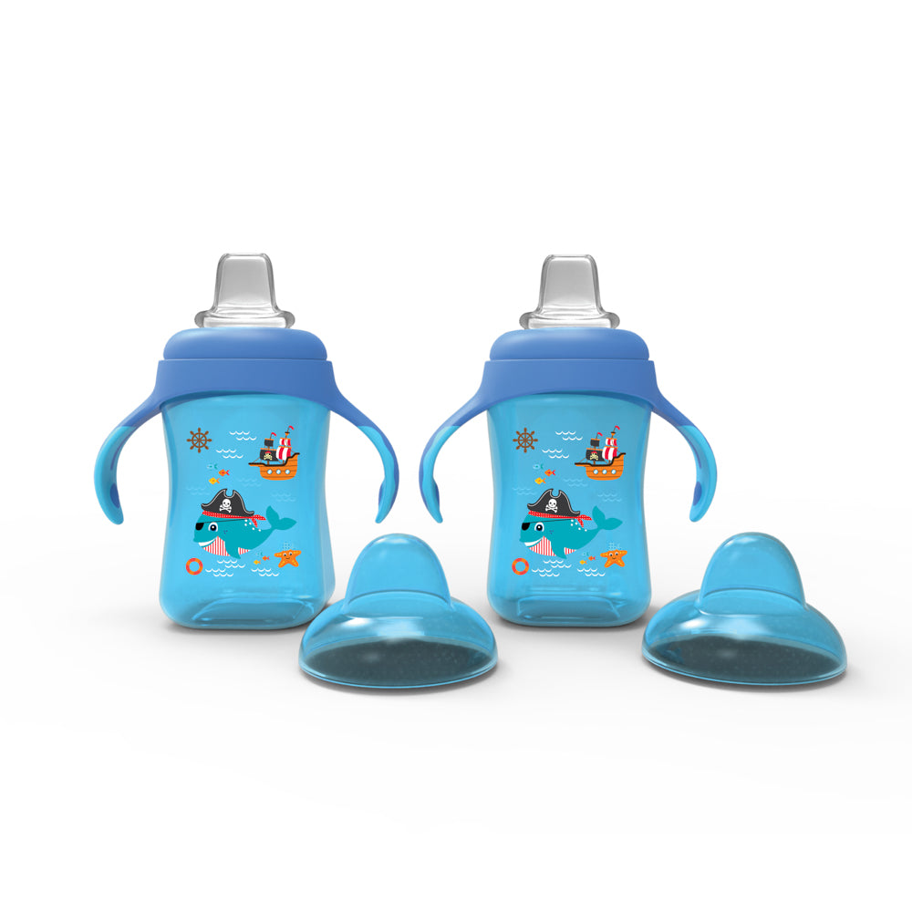 Avima Baby Sippy Cups with Silicone Spout (Set of 2)