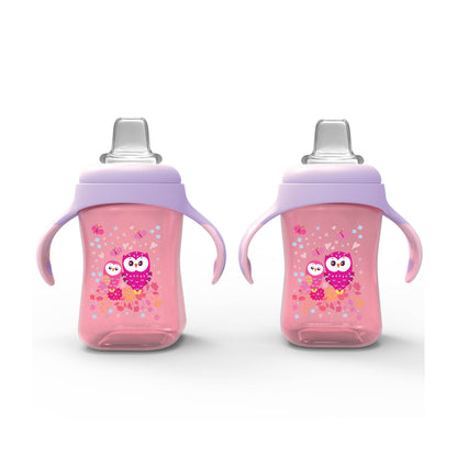 Avima Baby Sippy Cups with Silicone Spout (Set of 2)