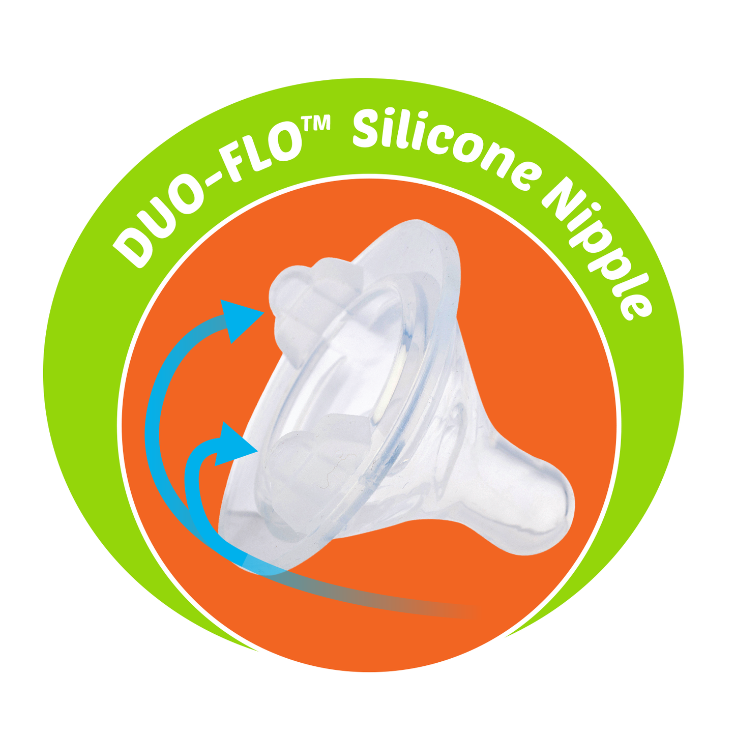 Avima Baby Nipples — Wide Neck, All Flows, Set of 6