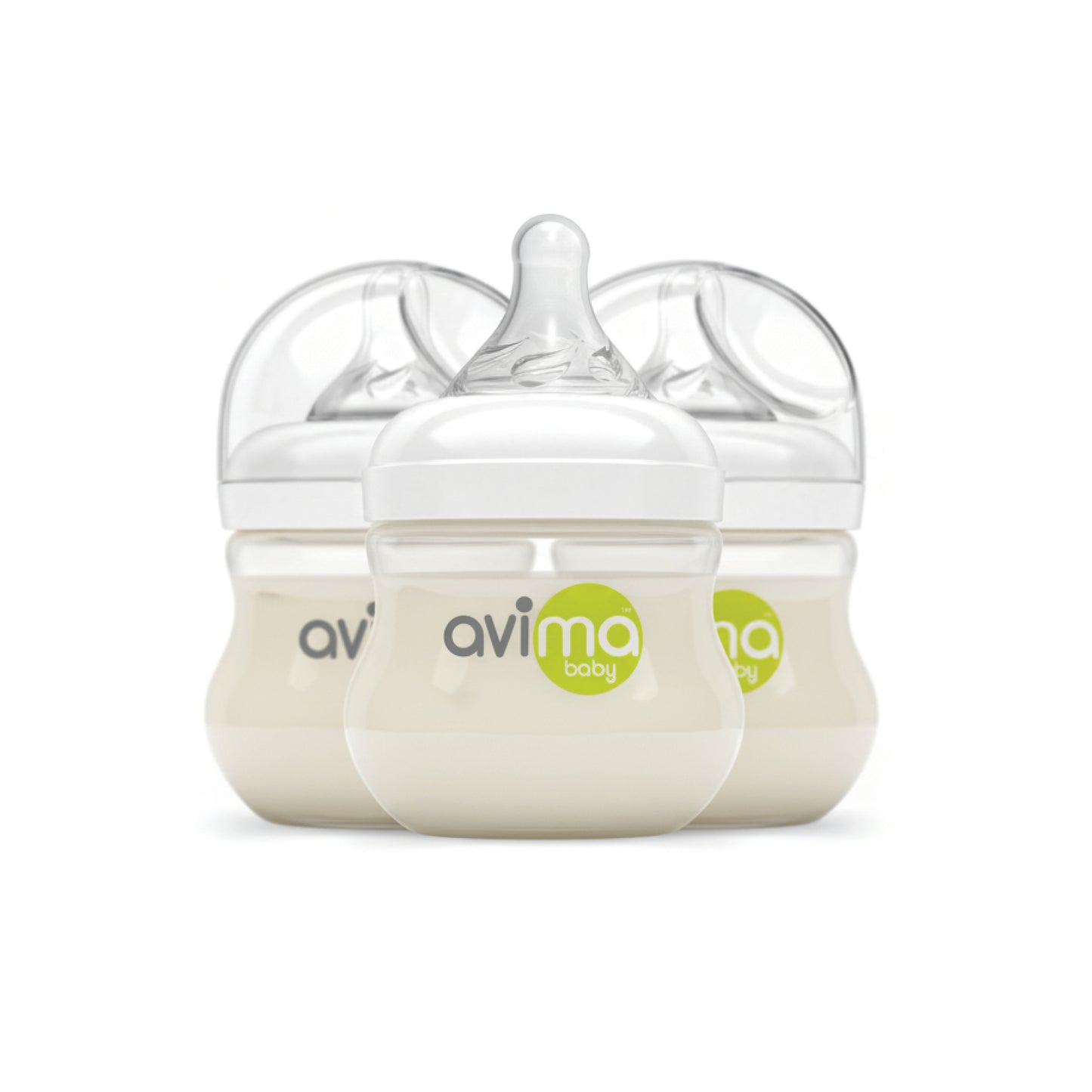 Avima Baby Bottles — Wide Neck, 4 oz., Slow Flow